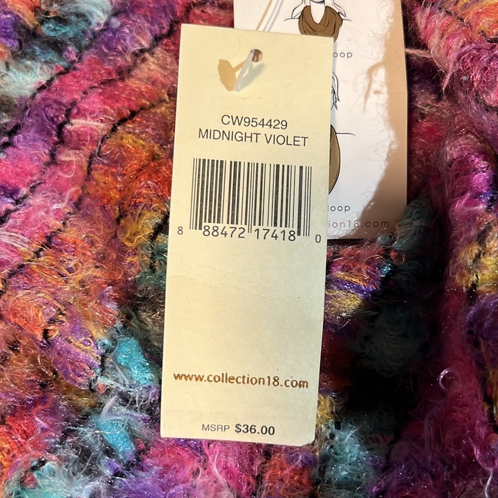 Nwt Collection 18 Infinity Loop Multi Colored. - image 5